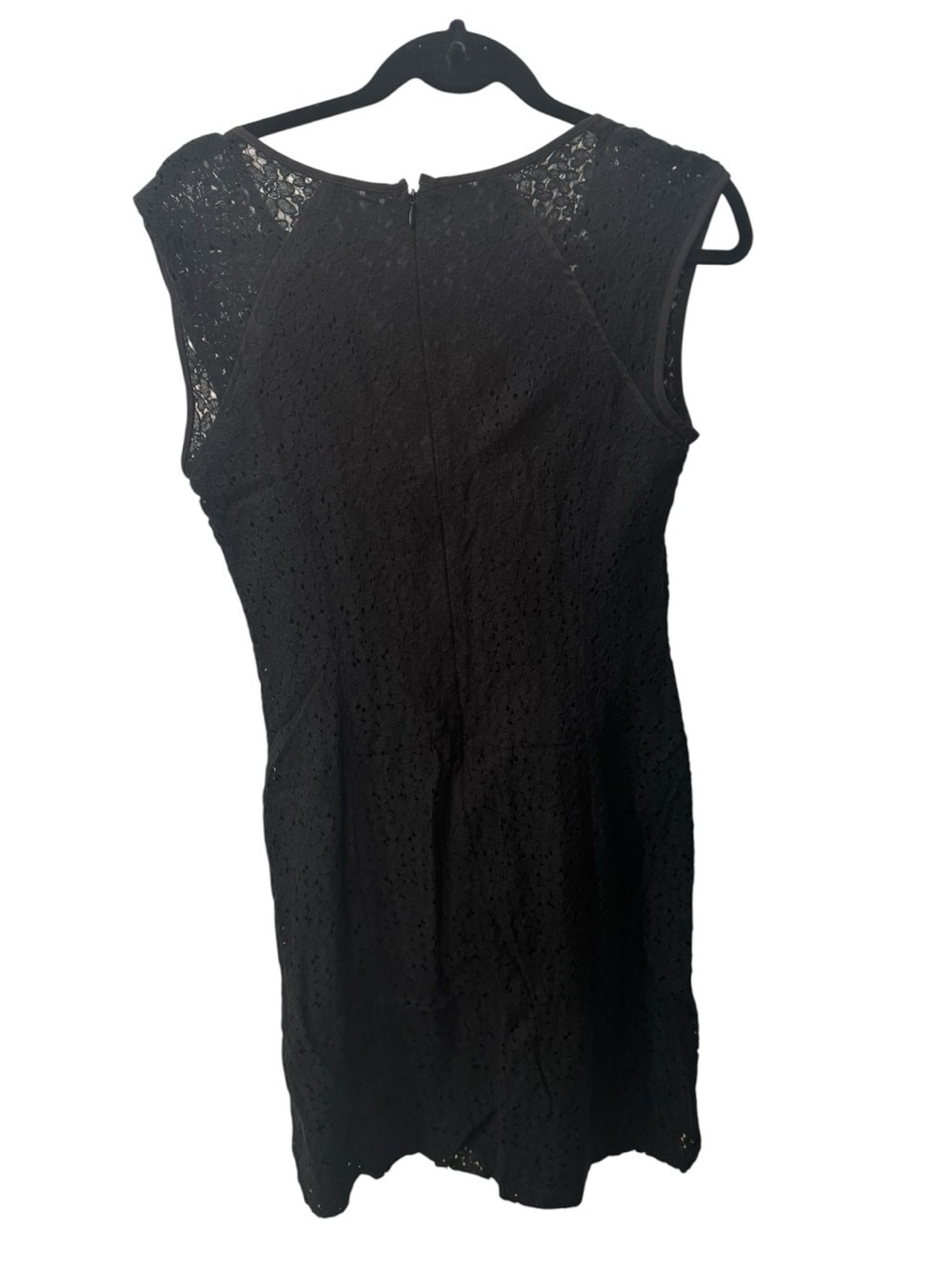 Nine West black and white lace overlay sheath dress womens size 6 - Picture 3 of 8